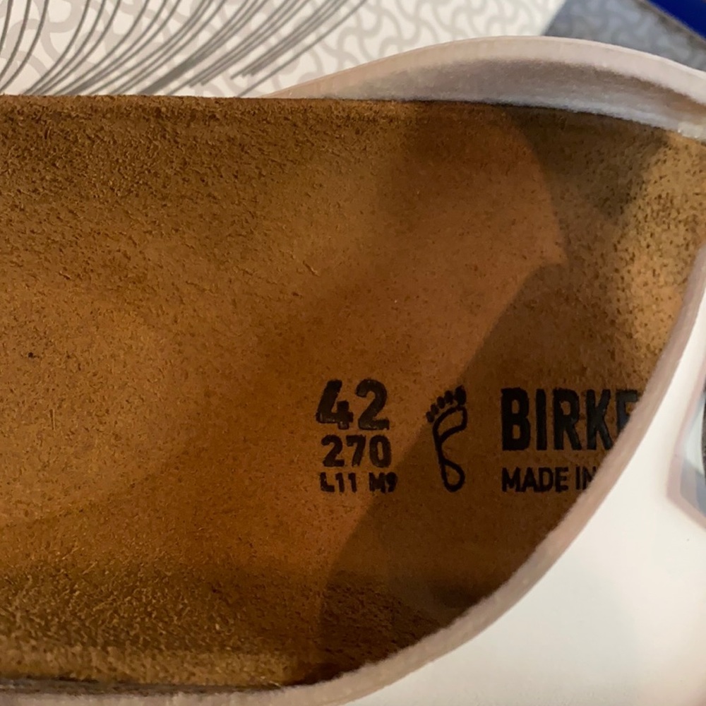 Birkenstock Arizona White asst New - Picture 7 of 8